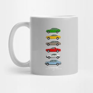 Lancia Beta classic car collection Mug